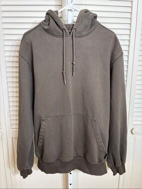 Filson Prospector Hoodie "Root" Color Heavyweight Cotton Blend Medium